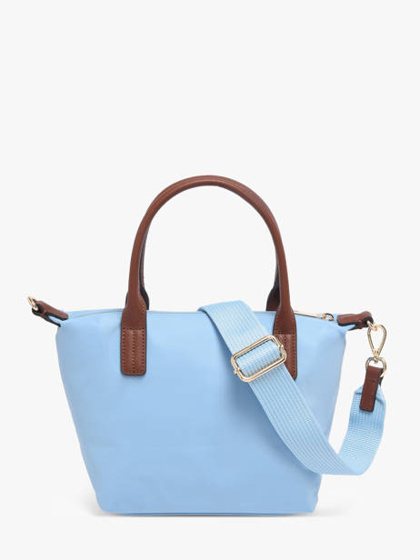 Cross Body Tas Popette Nylon Tommy hilfiger Blauw popette AW17709 ander zicht 4